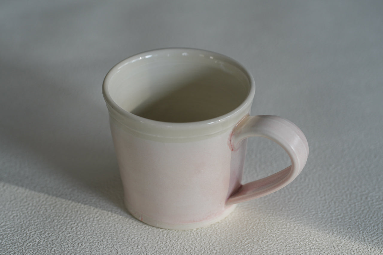 Spring Dawn Pink Porcelain Mug – No. 26