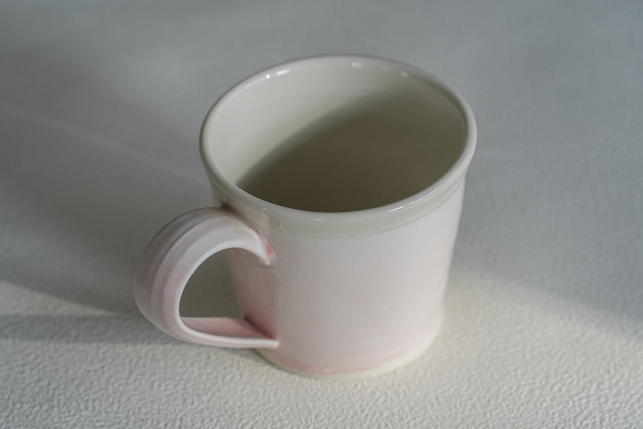 Spring Dawn Pink Porcelain Mug – No. 26
