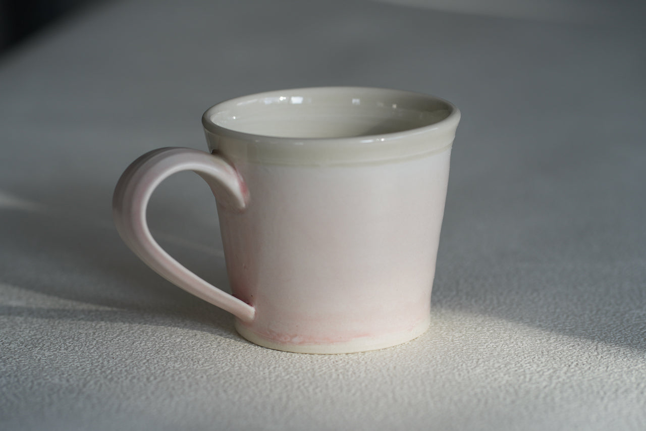 Spring Dawn Pink Porcelain Mug – No. 26