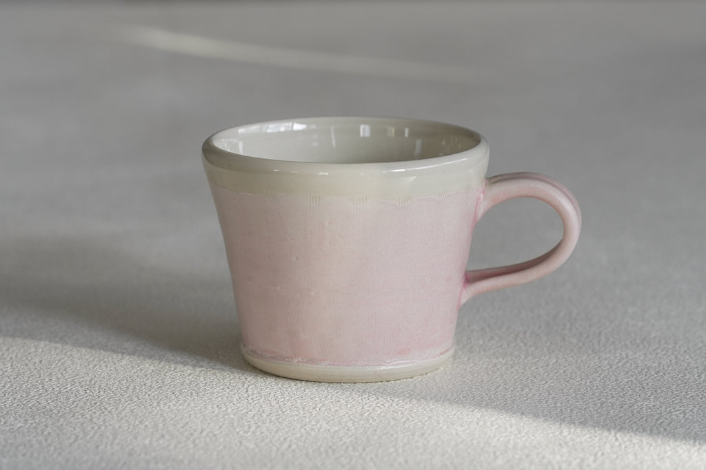 Spring Dawn Pink Porcelain Mug – No. 27