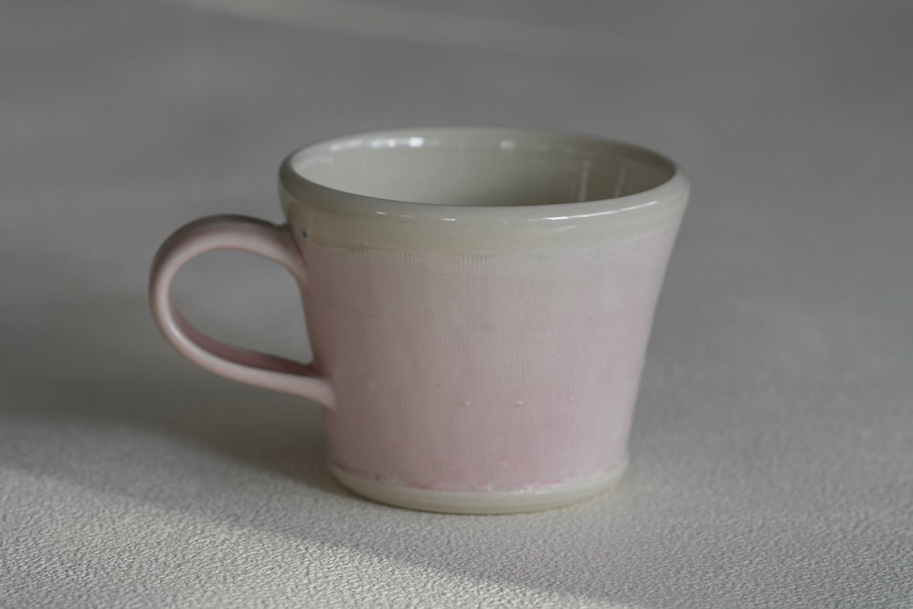 Spring Dawn Pink Porcelain Mug – No. 27