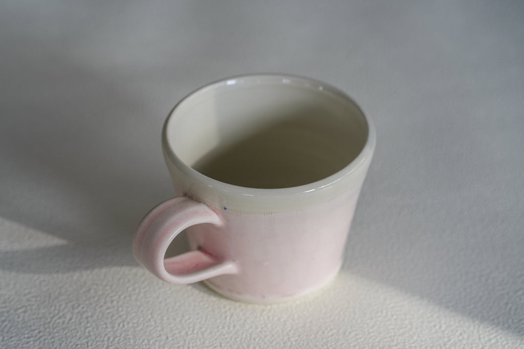Spring Dawn Pink Porcelain Mug – No. 27