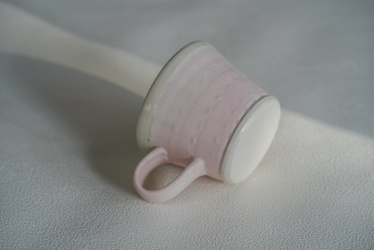Spring Dawn Pink Porcelain Mug – No. 27