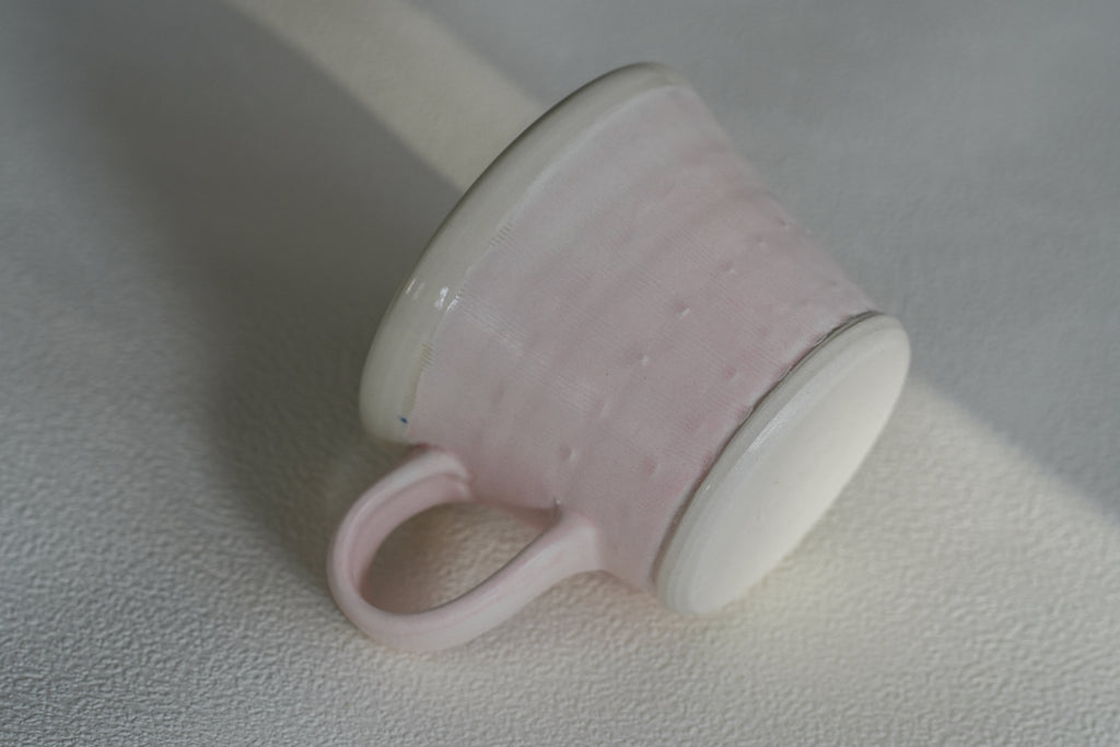 Spring Dawn Pink Porcelain Mug – No. 27