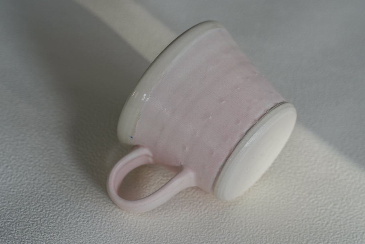 Spring Dawn Pink Porcelain Mug – No. 27