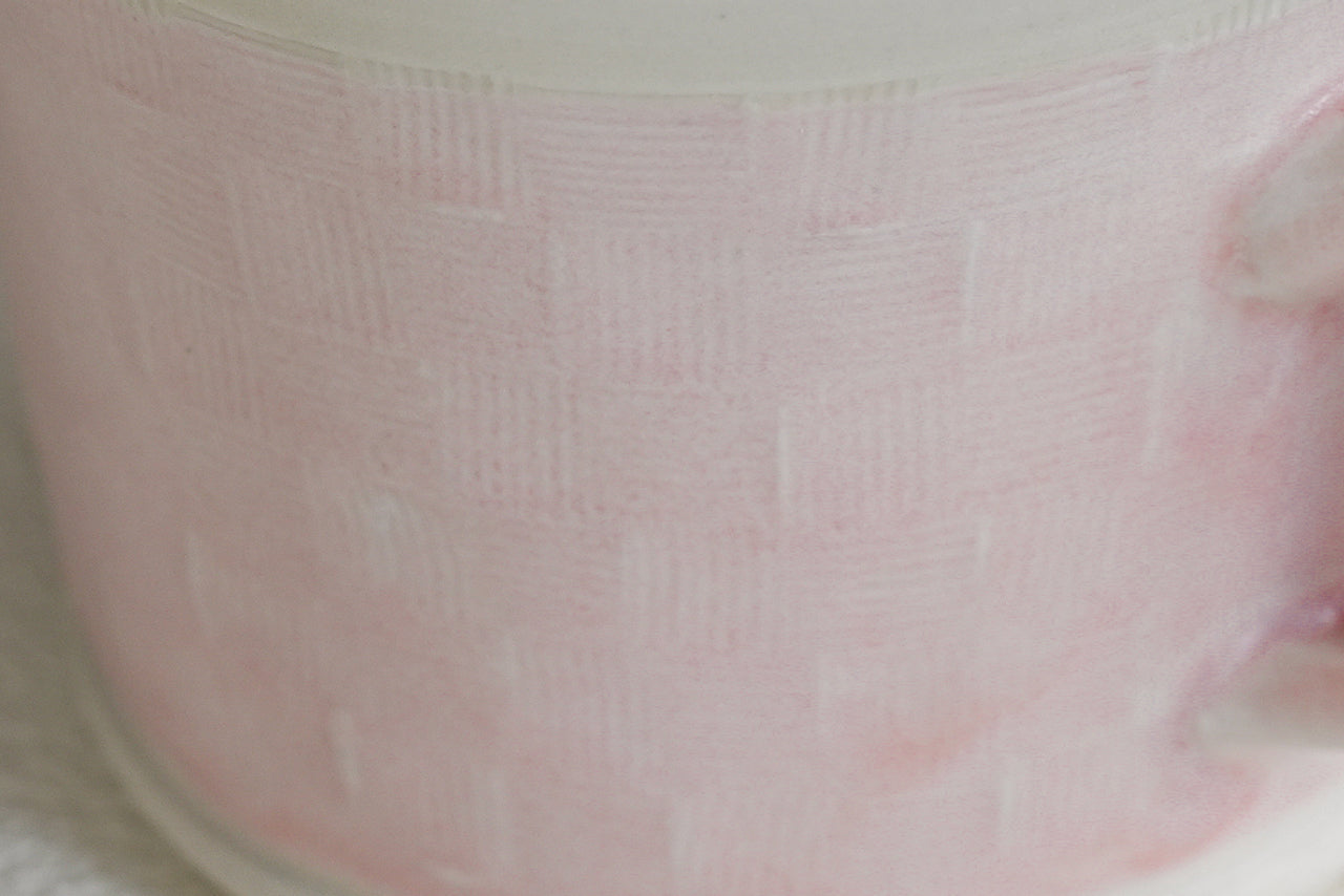 Spring Dawn Pink Porcelain Mug – No. 28