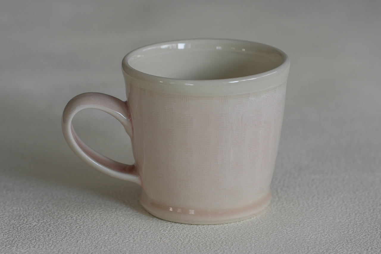 Spring Dawn Pink Porcelain Mug – No. 30