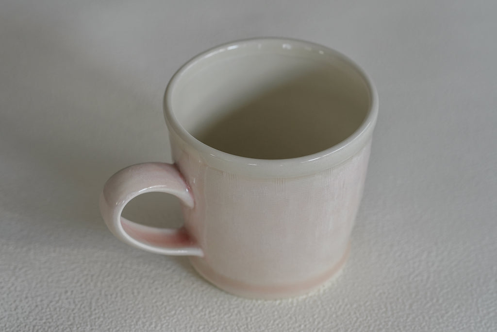 Spring Dawn Pink Porcelain Mug – No. 29