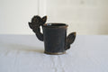Black Bird Earthenware Mug(Brown) – No. 2