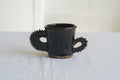 Black Bird Earthenware Mug(Small Brown) – No. 2