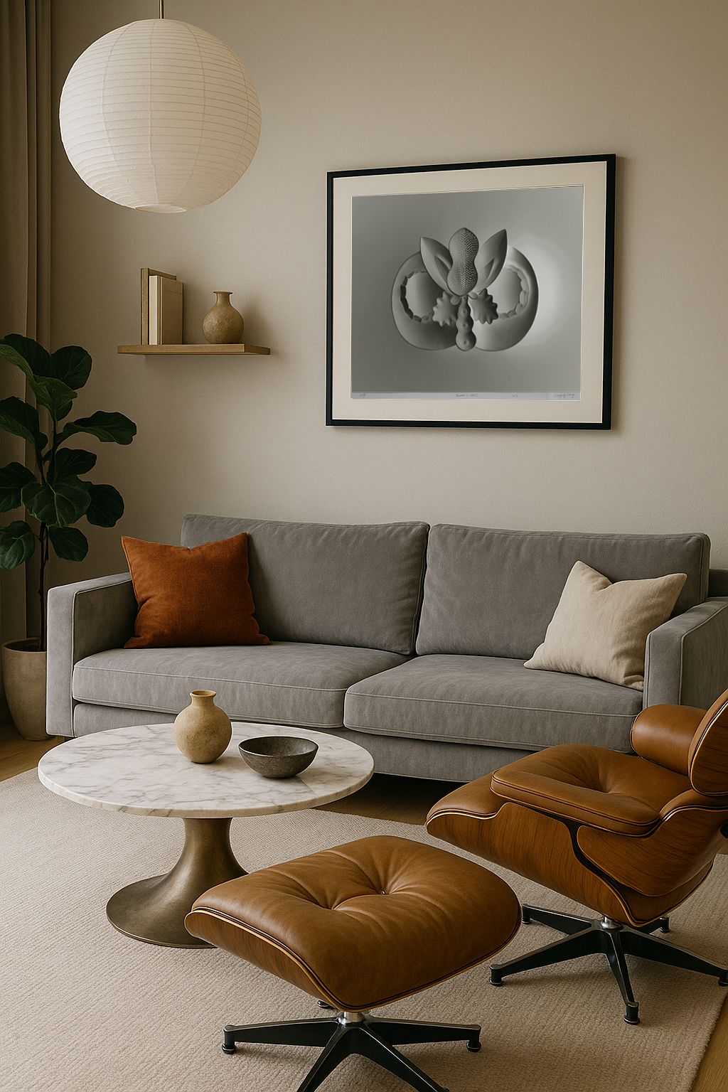 Woman as Vessel No. 02 (Framed Print)