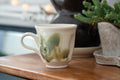 Moss Cloud Green Porcelain Mug – No. 07