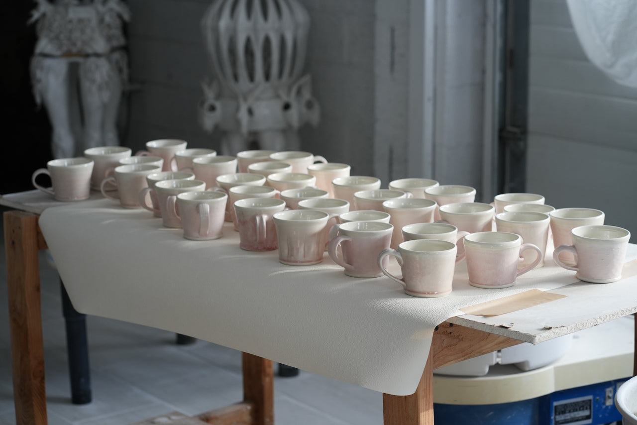 Handmade Pink Mug 11