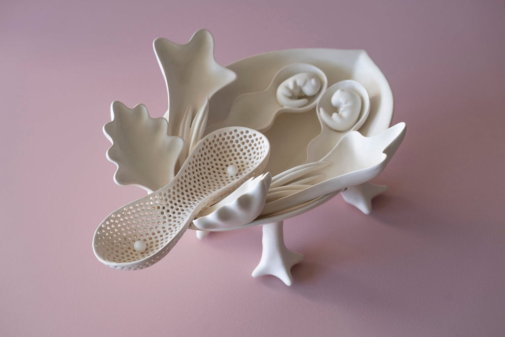 Woman as Vessel No. 13 - Ceramic Sculpture Art